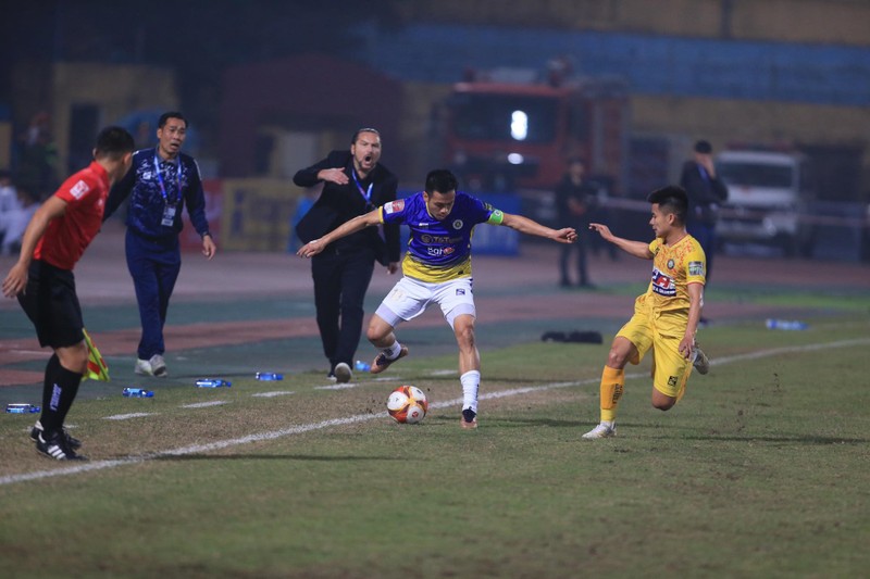 Chatting together, Ha Noi and Thanh Hoa split up for the V-League 2023-Hinh-2