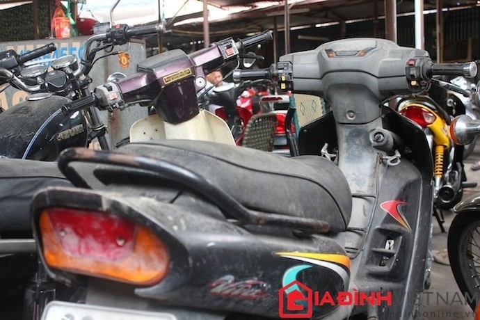 Xe ga Motobecane SB đồng nát cực hiếm tại Đà thành  Tạp chí Giao thông  vận tải