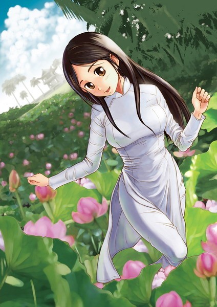 Áo dài Việt tuyệt đẹp trong tranh vẽ anime Nhật Bản | Ta & Tây |  
