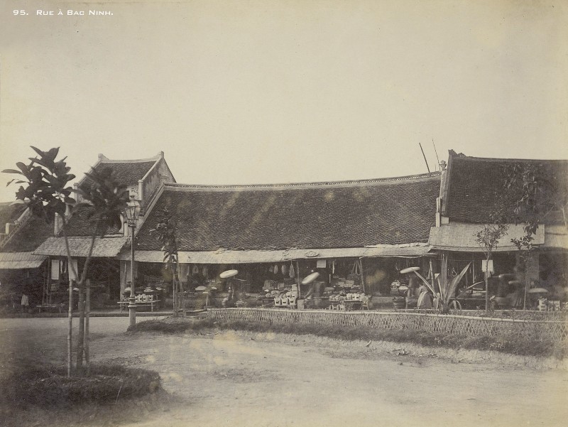 Anh cuc hiem ve que huong quan ho Bac Ninh nam 1899