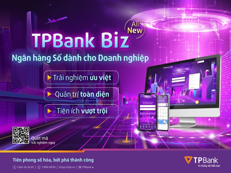 TPBank Biz: Cong cu tai chinh so dac luc cho doanh nghiep trong ki nguyen so