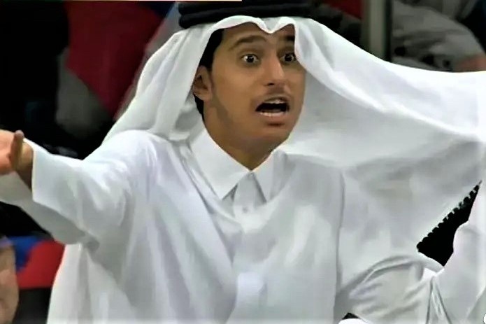 Hoang tu Qatar noi gi khi duoc chu y o World Cup