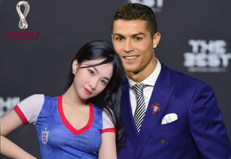 Ronaldo chia tay MU, gai xinh World Cup noi 1 cau gay chu y-Hinh-2