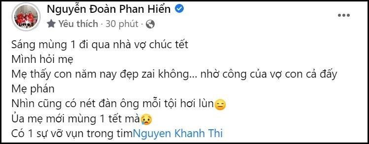 Bye Khanh Thi Happy Tet, Phan Hien 