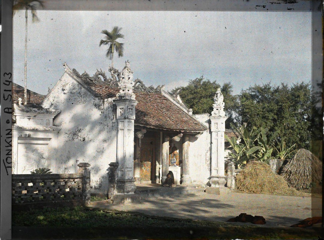 Ảnh màu cực quý về tỉnh Hà Đông năm 1915 (2) - Hình 11 Anh mau cuc quy ve tinh Ha Dong nam 1915 (2)-Hinh-11