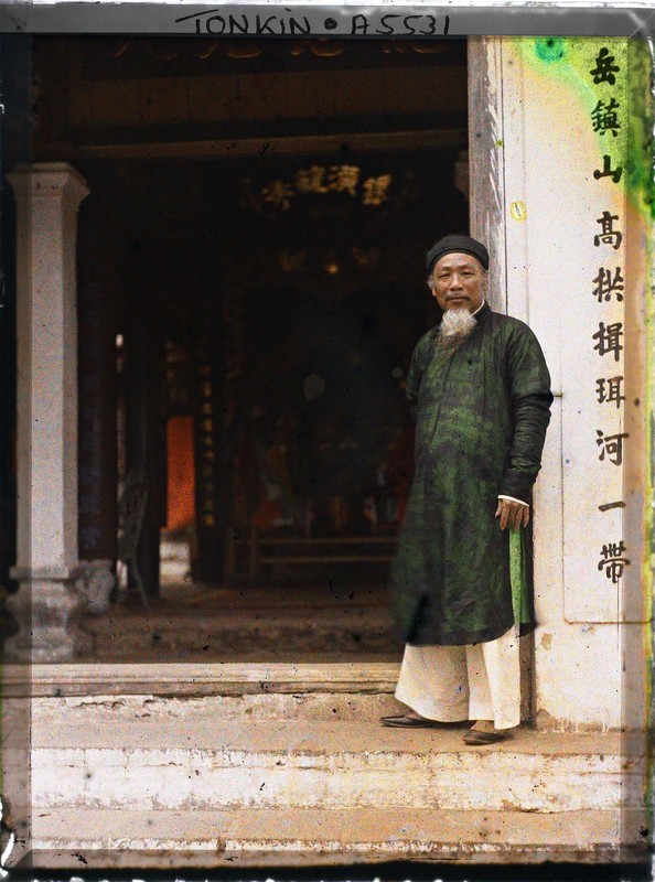 Ảnh màu cực quý về tỉnh Hà Đông năm 1915 (2) - Hình 6 Anh mau cuc quy ve tinh Ha Dong nam 1915 (2)-Hinh-6