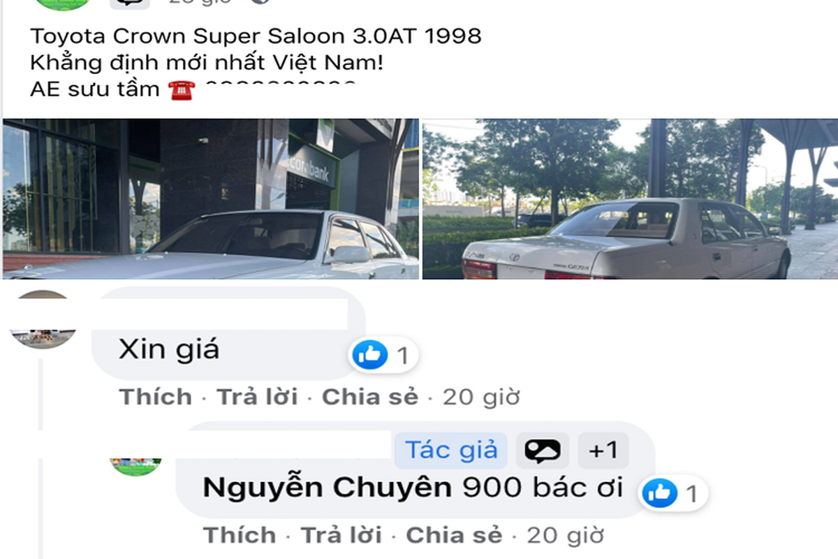 Toyota Crown “Bo truong” chay 20 nam, ban 900 trieu tai Viet Nam-Hinh-2
