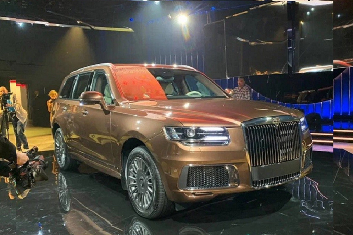 Aurus Komendant 2023 - “Rolls-Royce Cullinan cua Nga” hon 13,8 ty dong