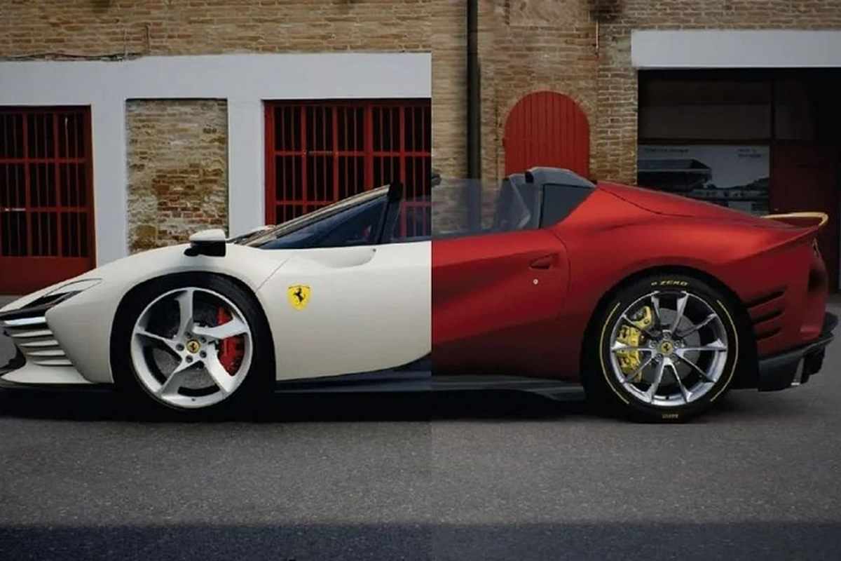 Ferrari Daytona SP3 va 812 Competizione A hon 67 ty 