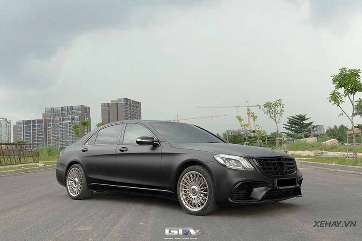 Mercedes-Benz S400 tiền tỷ do độ bodykit S63 AMG của Sài Gòn-Hinh-2
