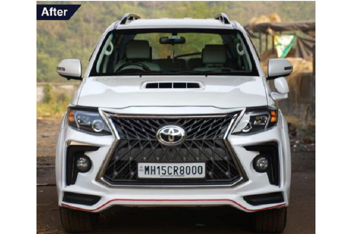 Toyota Fortuner đời đầu "cổ lỗ sĩ" độ xe dân chơi sang chảnh Lexus Toyota Fortuner doi dau