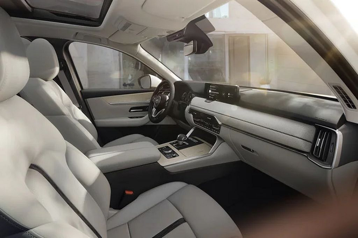 Mazda CX-90 2024 "nhá hàng", sẵn sàng ra mắt vào tháng 1 năm sau - Hình 6 Mazda CX-90 2024