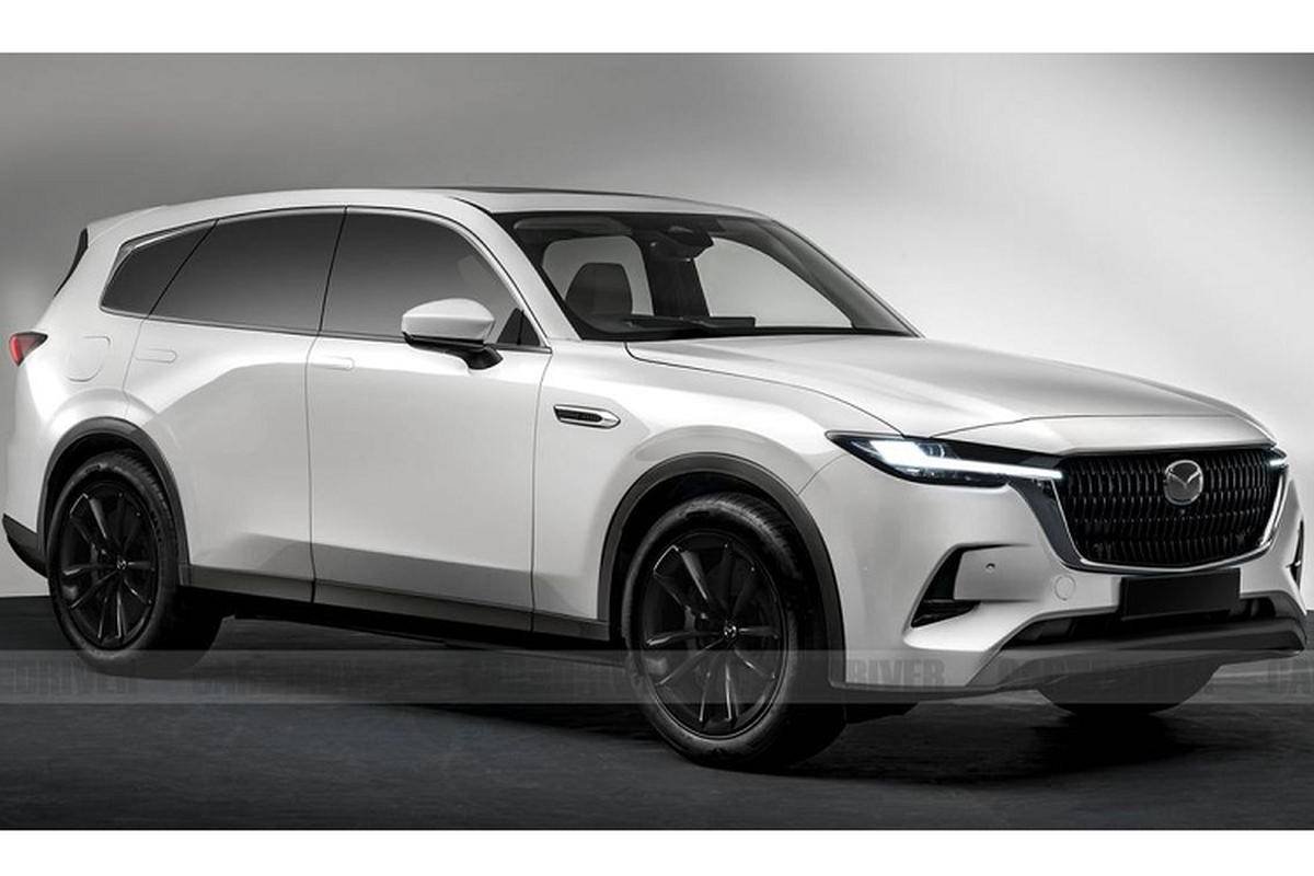 Mazda CX-90 2024 "nhá hàng", sẵn sàng ra mắt vào tháng 1 năm sau Mazda CX-90 2024