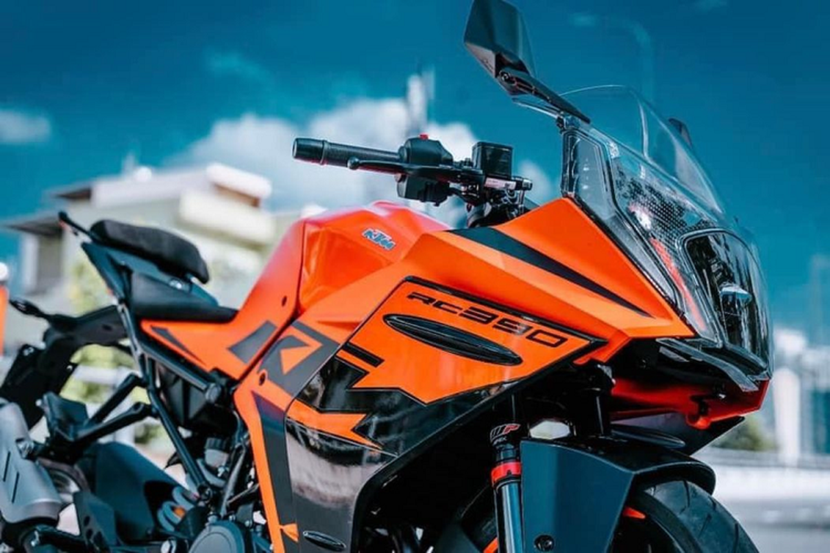 Chi tiết KTM RC 390 2022 tại Việt Nam, giá 209 triệu đồng