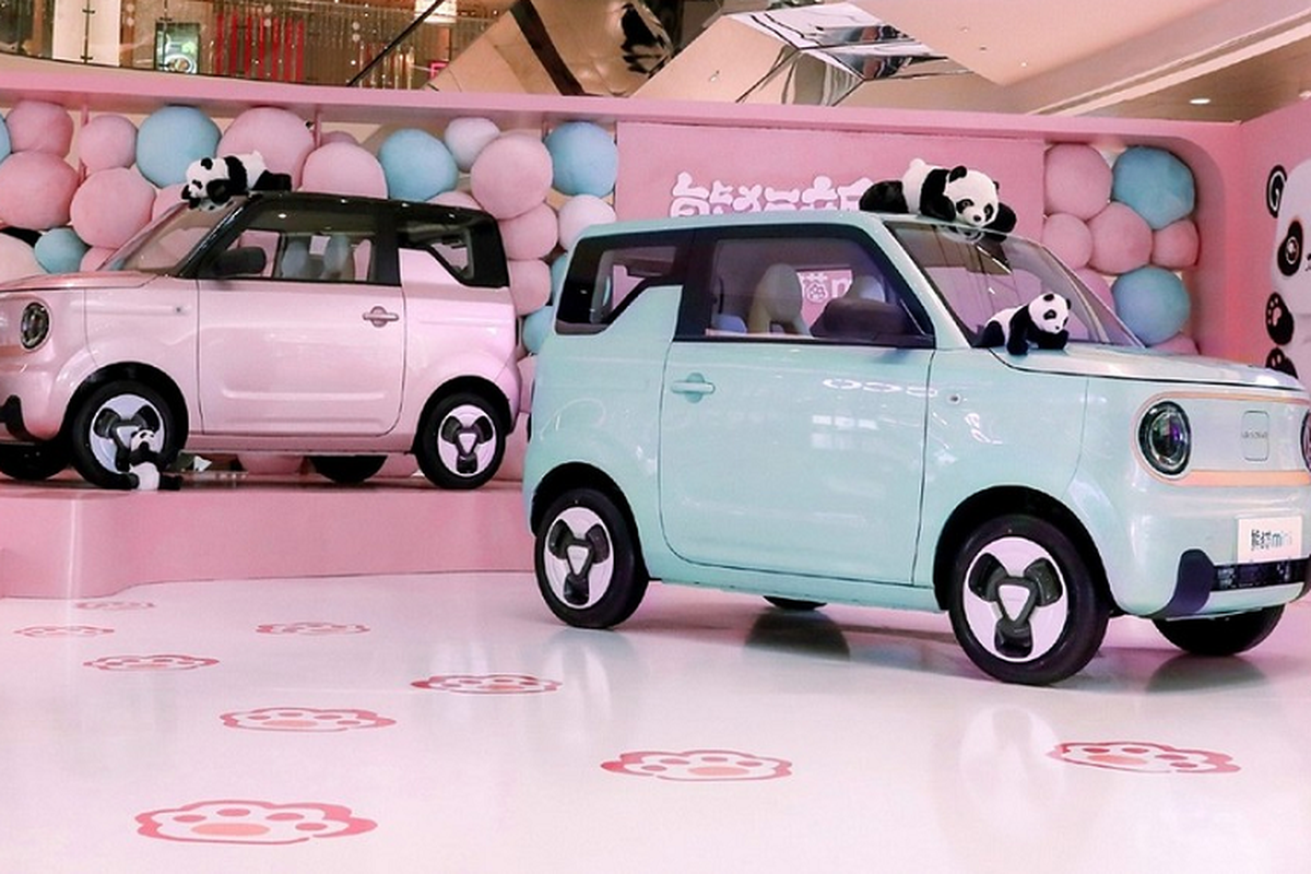 Geely Panda Mini EV - xe ôtô điện 4 chỗ siêu rẻ chỉ 135 triệu đồng Geely Panda Mini EV - xe oto dien 4 cho sieu re chi 135 trieu dong