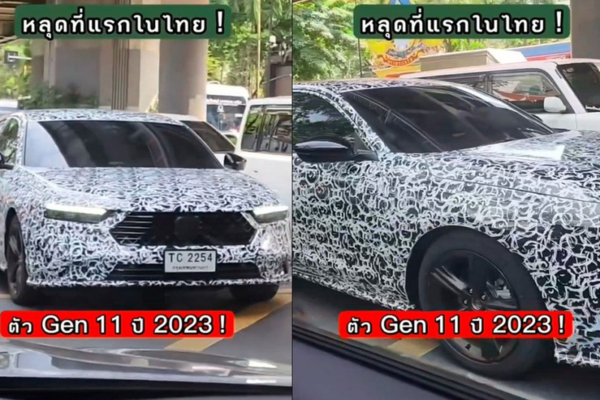 Honda Accord 2023 lộ diện tại Đông Nam Á, sắp về Việt Nam? - Hình 5 Honda Accord 2023 lo dien tai Dong Nam A, sap ve Viet Nam?-Hinh-5