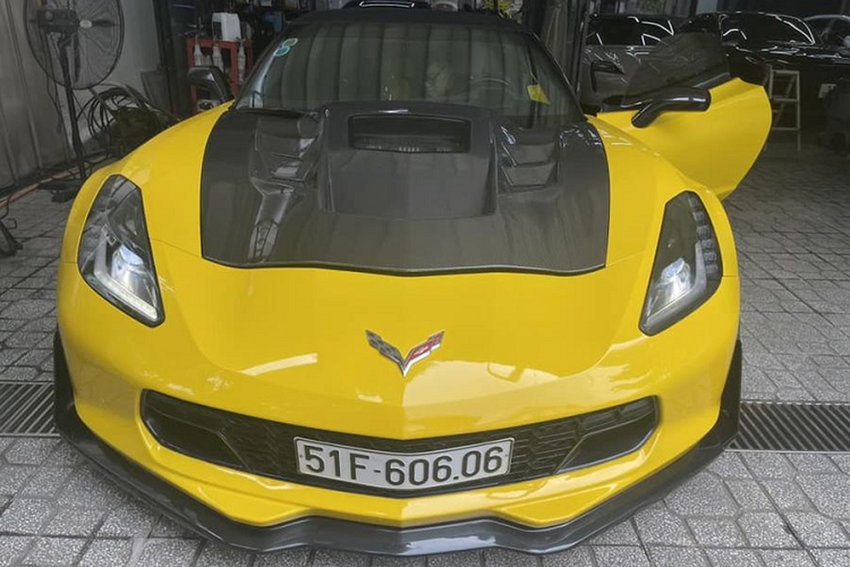 Chevrolet Corvette Z06 Convertible siêu hiếm rao bán 4,66 tỷ đồng Chevrolet Corvette Z06 Convertible sieu hiem rao ban 4,66 ty dong