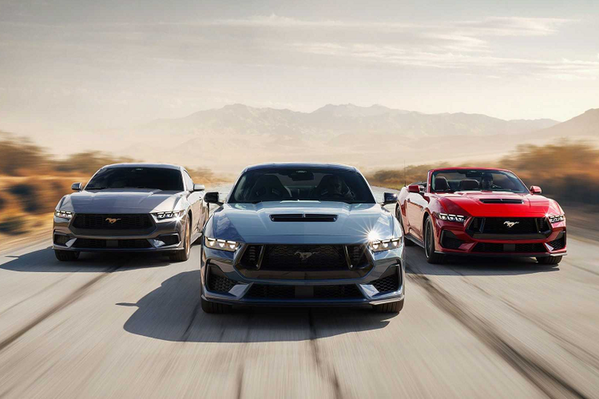 Ford Mustang Dark Horse 2024 mới sở hữu sức mạnh tới 500 mã lực - Hình 2 Ford Mustang Dark Horse 2024 moi so huu suc manh toi 500 ma luc-Hinh-2