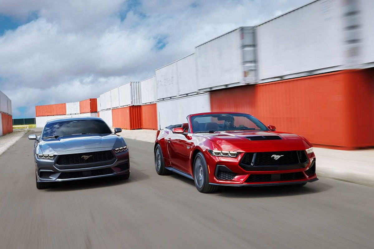 Ford Mustang Dark Horse 2024 mới sở hữu sức mạnh tới 500 mã lực - Hình 7 Ford Mustang Dark Horse 2024 moi so huu suc manh toi 500 ma luc-Hinh-7