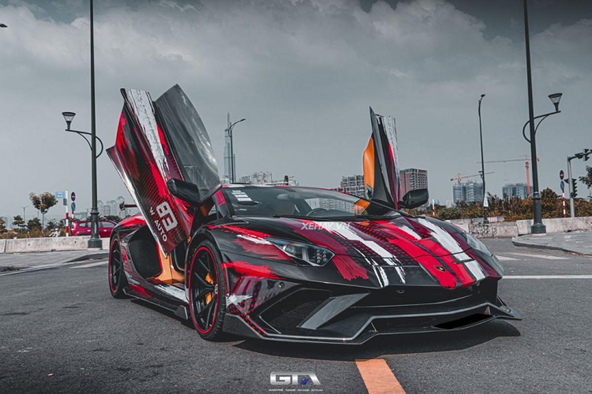 Lamborghini Aventador Duke Dynamics thay áo “cực cháy” ở Sài Gòn - Hình 2 Lamborghini Aventador Duke Dynamics thay ao “cuc chay” o Sai Gon-Hinh-2