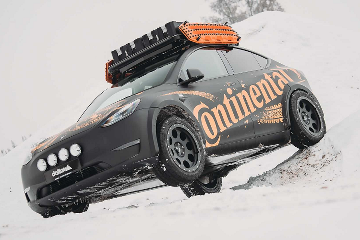 Hãng độ Đức “hô biến” Tesla Model Y thành chiến binh Off-road - Hình 3 Hang do Duc “ho bien” Tesla Model Y thanh chien binh Off-road-Hinh-3