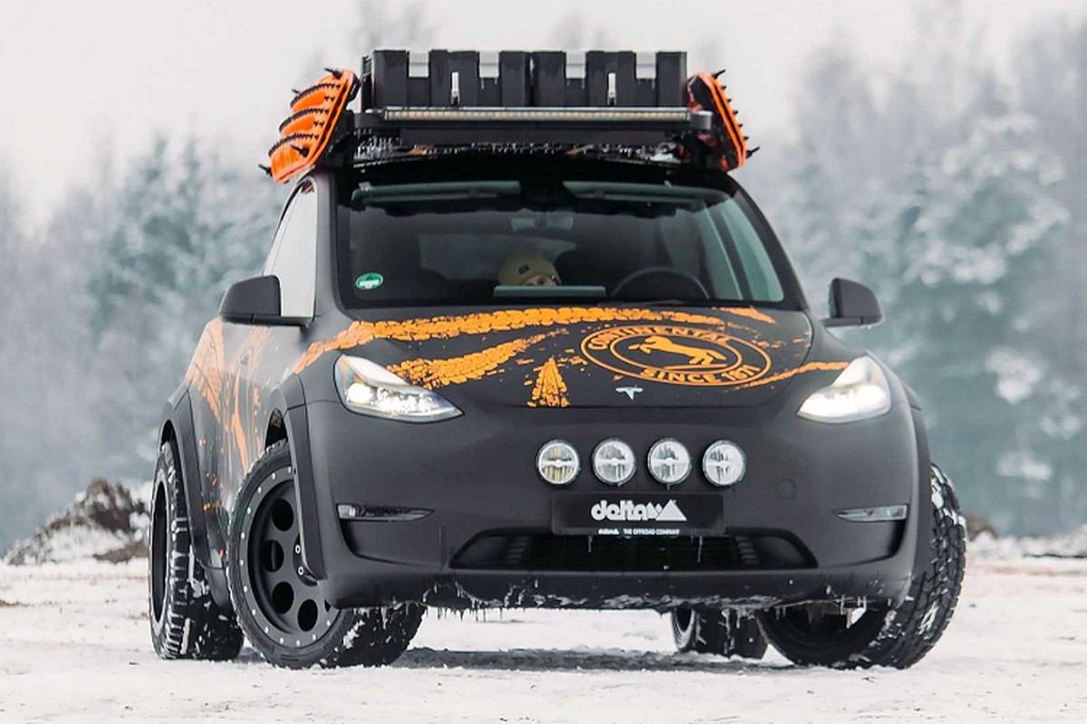 Hãng độ Đức “hô biến” Tesla Model Y thành chiến binh Off-road - Hình 5 Hang do Duc “ho bien” Tesla Model Y thanh chien binh Off-road-Hinh-5