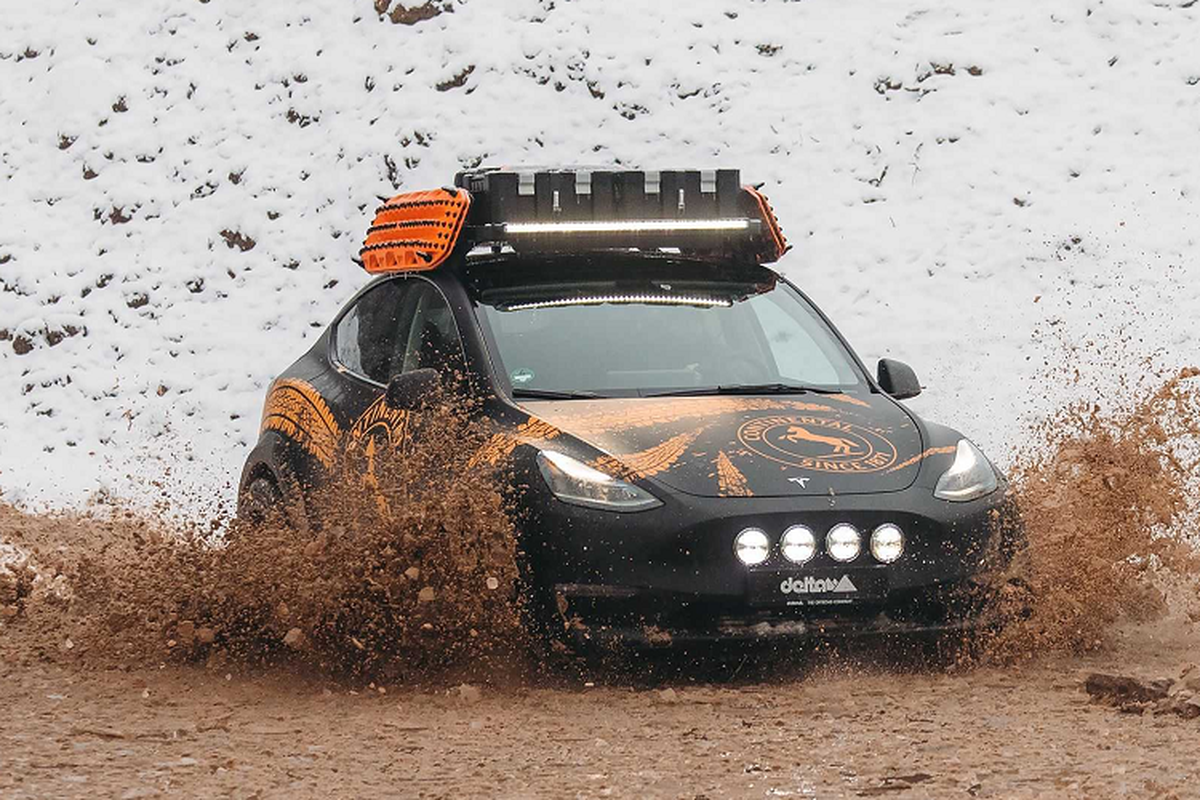 Hãng độ Đức “hô biến” Tesla Model Y thành chiến binh Off-road - Hình 7 Hang do Duc “ho bien” Tesla Model Y thanh chien binh Off-road-Hinh-7