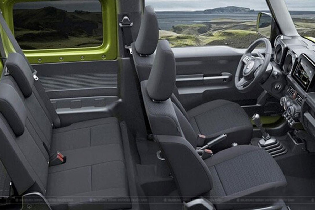 Suzuki Jimny 2023 phiên bản 5 cửa lộ diện “trần trụi”, chờ ra mắt - Hình 6 Suzuki Jimny 2023 phien ban 5 cua lo dien “tran trui”, cho ra mat-Hinh-6