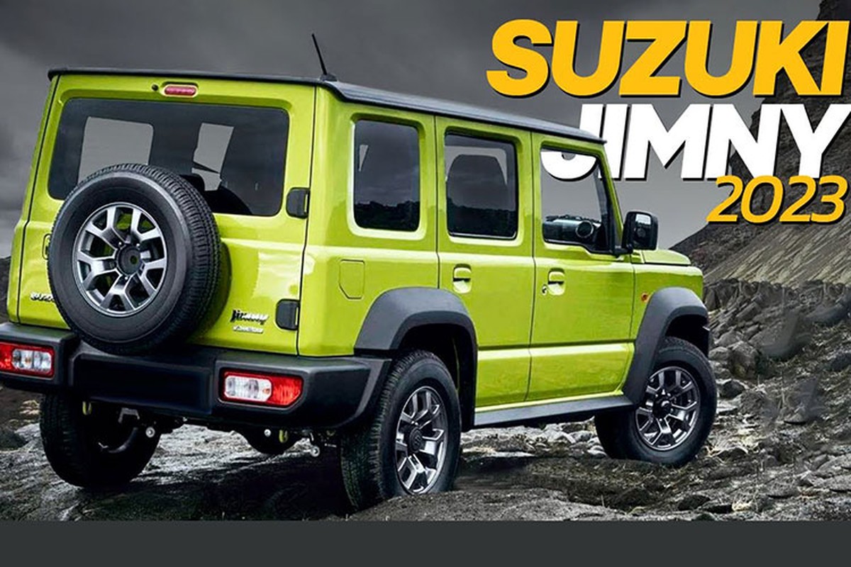 Suzuki Jimny 2023 phiên bản 5 cửa lộ diện “trần trụi”, chờ ra mắt - Hình 8 Suzuki Jimny 2023 phien ban 5 cua lo dien “tran trui”, cho ra mat-Hinh-8