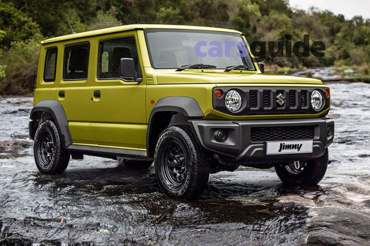 Suzuki Jimny 2023 phiên bản 5 cửa lộ diện “trần trụi”, chờ ra mắt - Hình 9 Suzuki Jimny 2023 phien ban 5 cua lo dien “tran trui”, cho ra mat-Hinh-9