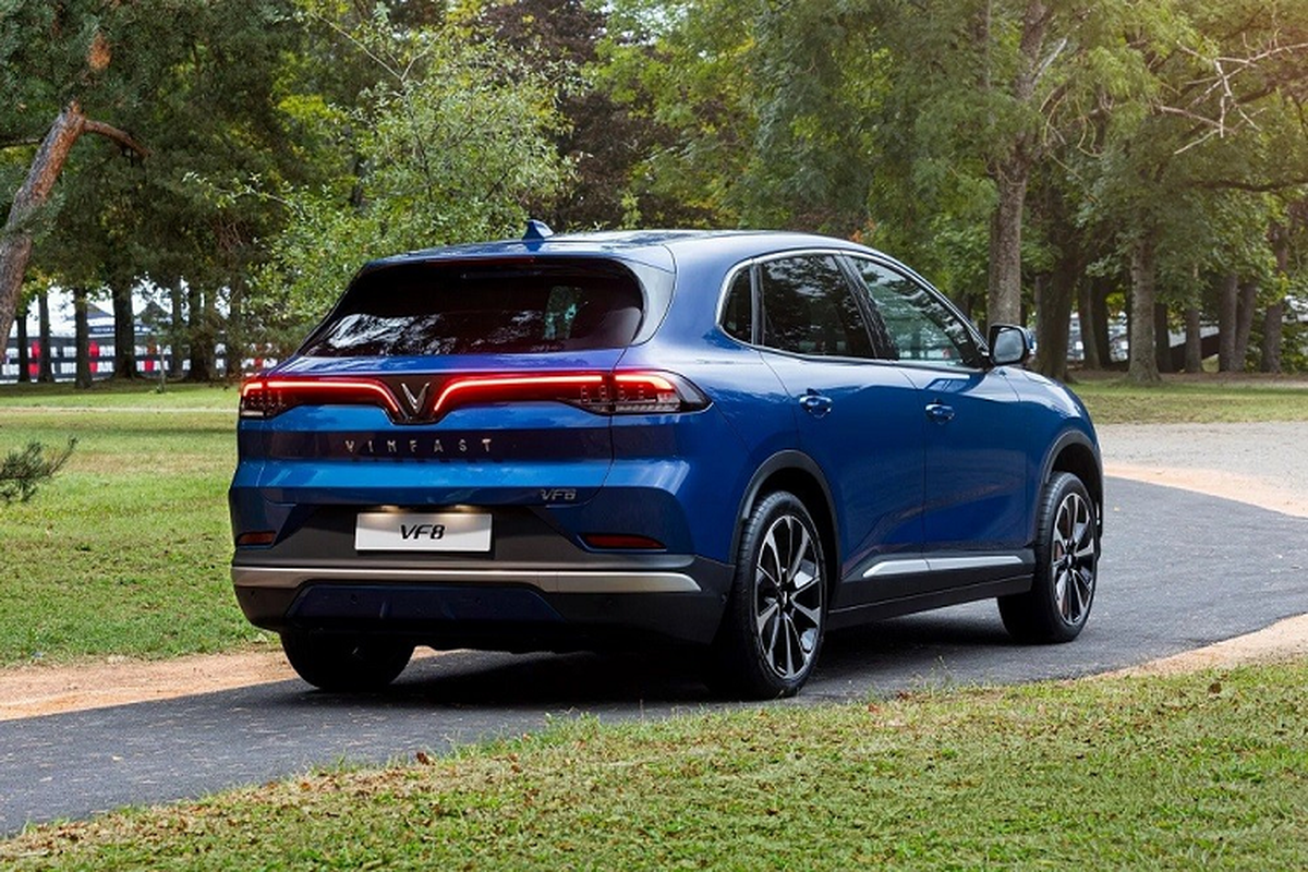 Chi tiết VinFast VF8 City Edition từ 55.000 USD - chạy 300km/lần sạc - Hình 2 Chi tiet VinFast VF8 City Edition tu 55.000 USD - chay 300km/lan sac-Hinh-2