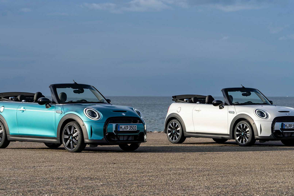 Ra mắt Mini Convertible Seaside Edition 2023 từ 34.500 bảng Anh Ra mat Mini Convertible Seaside Edition 2023 tu 34.500 bang Anh