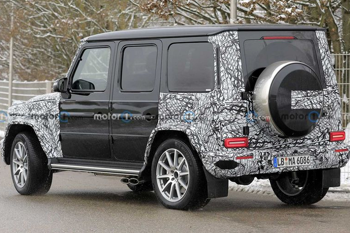 Mercedes-Benz G-Class 2023 lộ diện, hé lộ nội thất nâng cấp “khủng“ - Hình 4 Mercedes-Benz G-Class 2023 lo dien, he lo noi that nang cap “khung“-Hinh-4