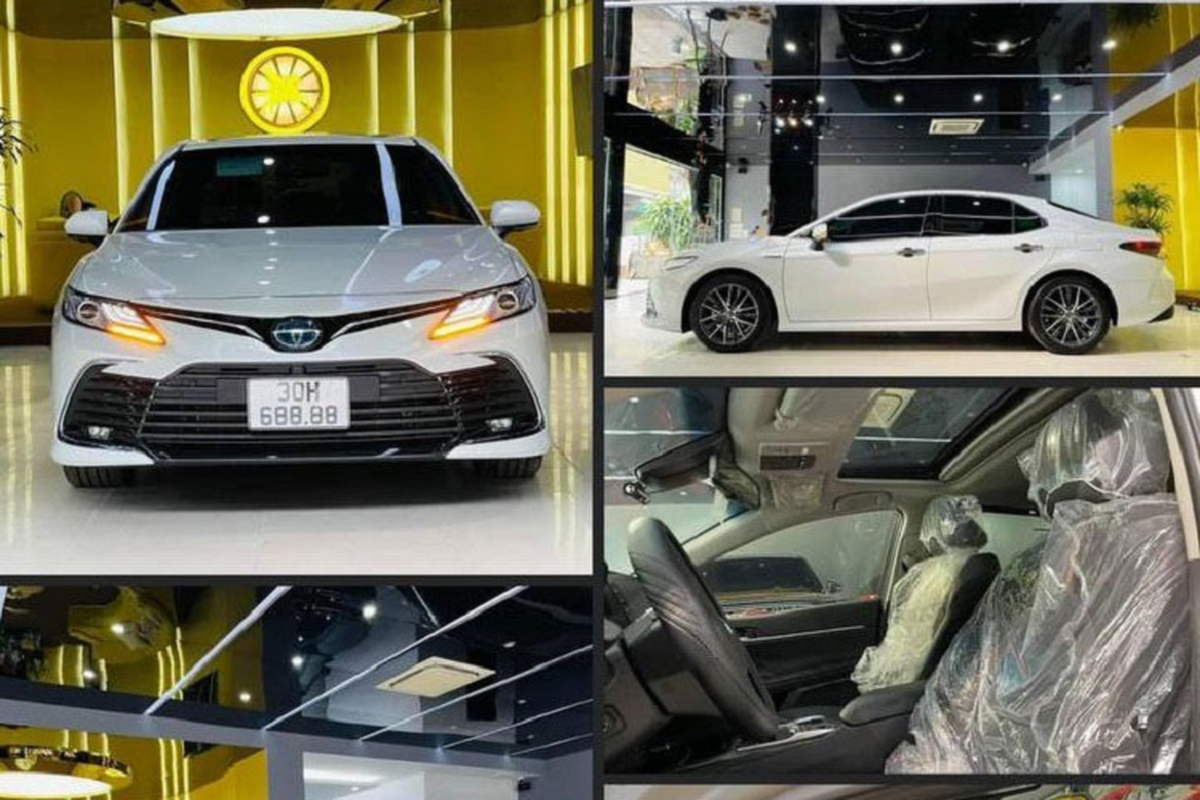 Toyota Camry 2022 biển “lộc phát” Hà thành giảm hơn 500 triệu tìm khách - Hình 8 Toyota Camry 2022 bien “loc phat” Ha thanh giam hon 500 trieu tim khach-Hinh-8