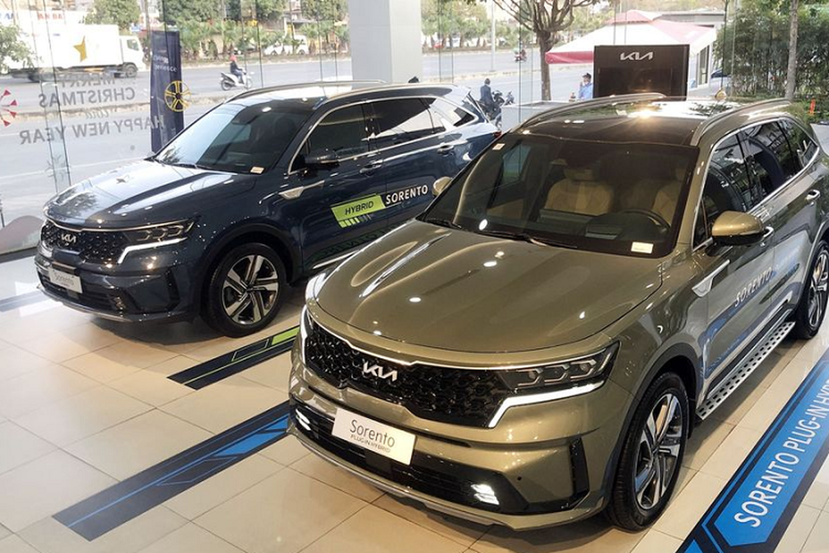 Cận cảnh Kia Sorento HEV/PHEV 2023 từ 1,4 tỷ đồng tại đại lý Việt - Hình 3 Can canh Kia Sorento HEV/PHEV 2023 tu 1,4 ty dong tai dai ly Viet-Hinh-3