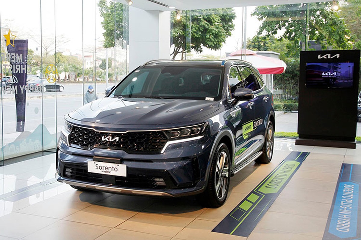 Cận cảnh Kia Sorento HEV/PHEV 2023 từ 1,4 tỷ đồng tại đại lý Việt - Hình 13 Can canh Kia Sorento HEV/PHEV 2023 tu 1,4 ty dong tai dai ly Viet-Hinh-13