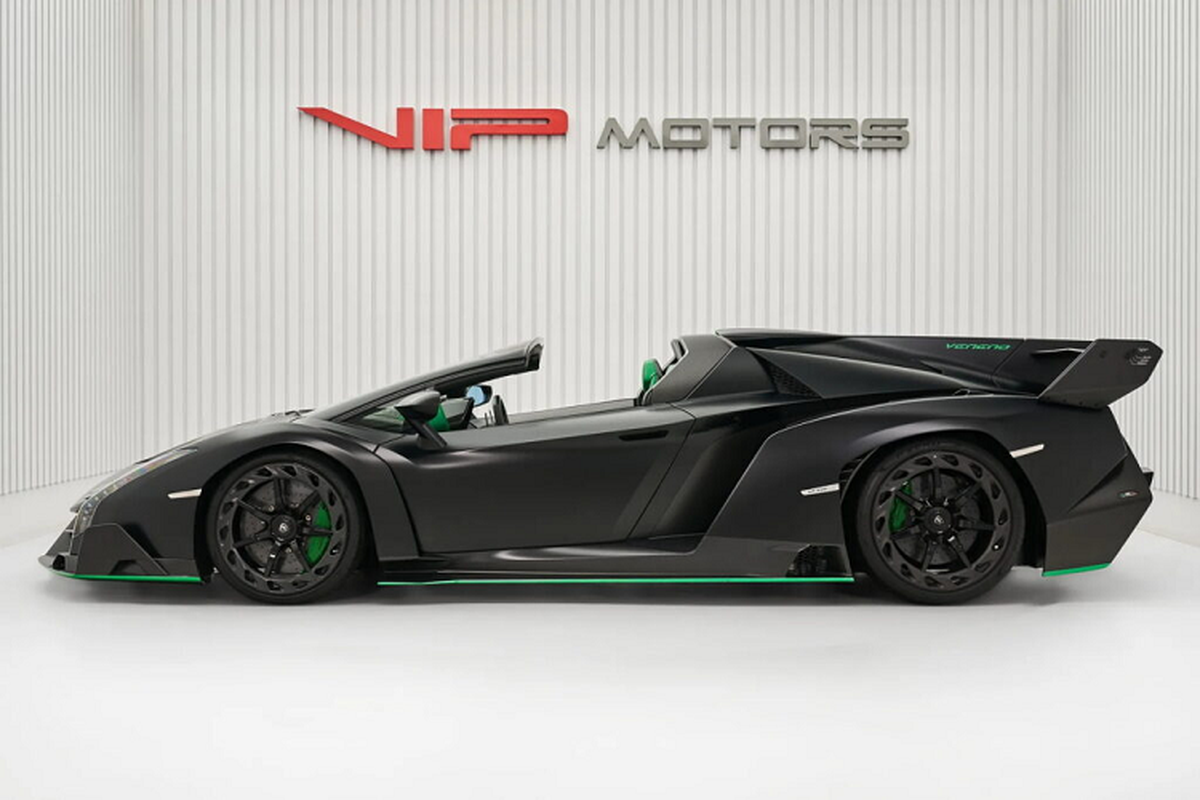 Lamborghini Veneno Roadster được rao bán, giá quy đổi 225 tỷ đồng - Hình 5 Lamborghini Veneno Roadster duoc rao ban, gia quy doi 225 ty dong-Hinh-5