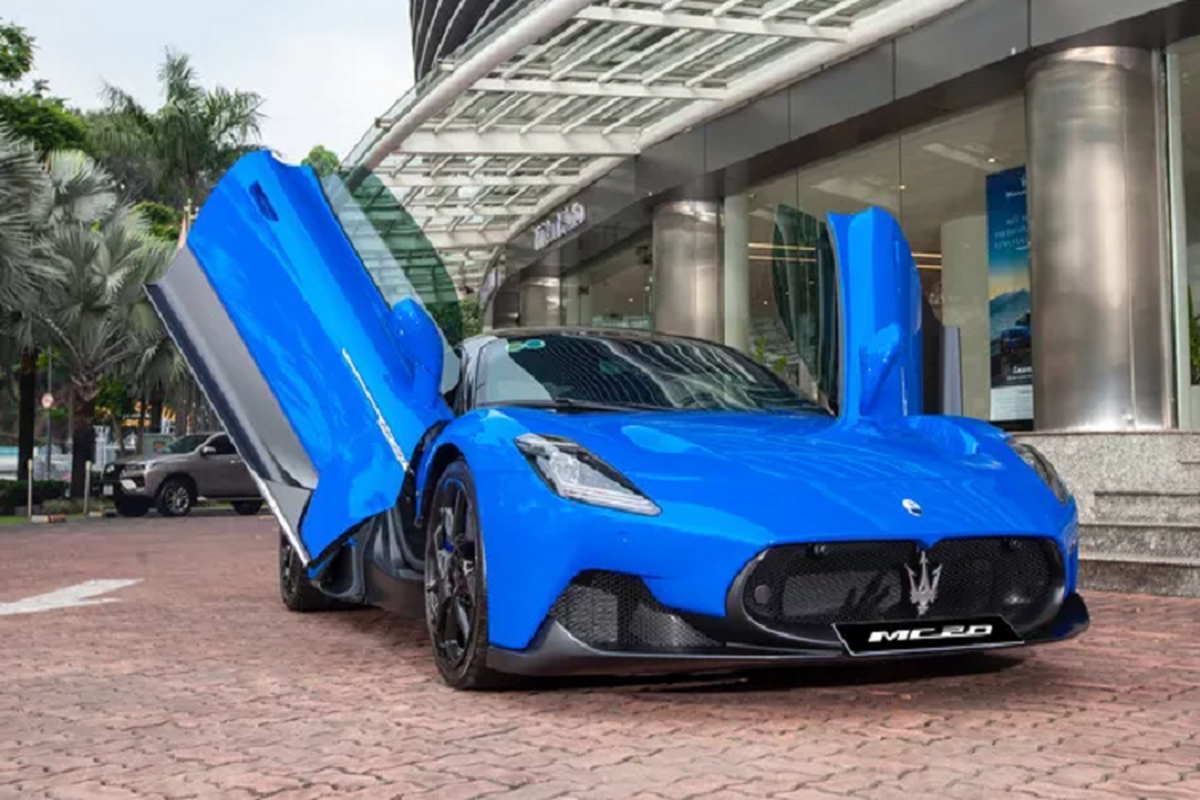 Maserati MC20 chính hãng "chào hàng" đại giai Việt hơn 16 tỷ đồng Maserati MC20 chinh hang