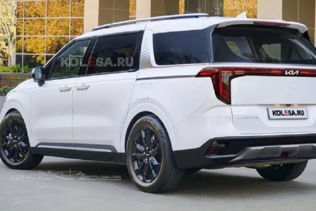 Kia Carnival 2024 dần lộ diện, MPV cỡ lớn lấy cảm hứng từ Kia EV9 - Hình 5 Kia Carnival 2024 dan lo dien, MPV co lon lay cam hung tu Kia EV9-Hinh-5