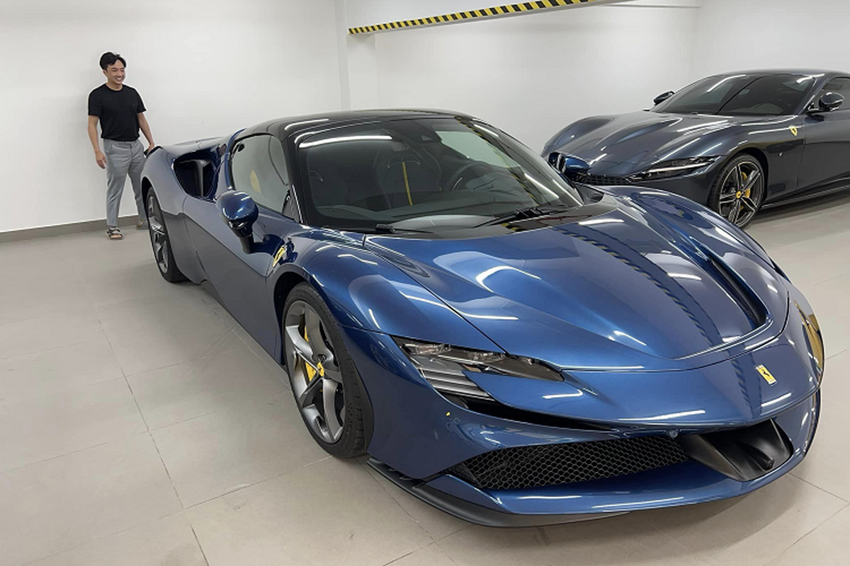 Cường Đô La đưa “nóc nhà” trải nghiệm Ferrari SF90 Spider hơn 50 tỷ - Hình 3 Cuong Do La dua “noc nha” trai nghiem Ferrari SF90 Spider hon 50 ty-Hinh-3
