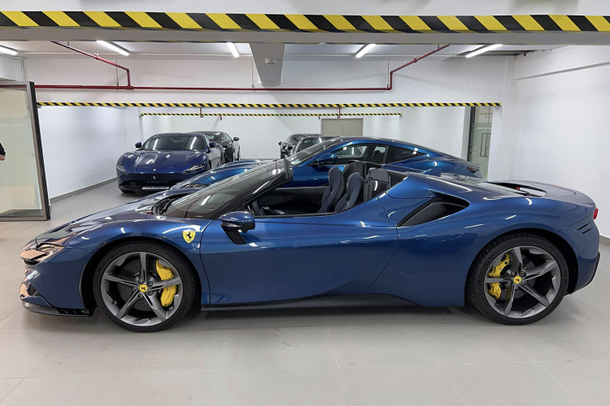 Cường Đô La đưa “nóc nhà” trải nghiệm Ferrari SF90 Spider hơn 50 tỷ - Hình 6 Cuong Do La dua “noc nha” trai nghiem Ferrari SF90 Spider hon 50 ty-Hinh-6