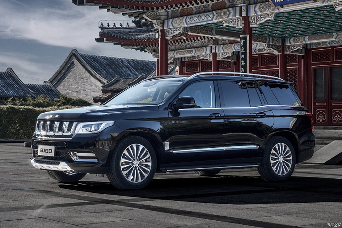 BAIC BJ90 2023 - xe SUV Tàu dùng khung gầm Đức đã bớt “ngáo giá“ - Hình 7 BAIC BJ90 2023 - xe SUV Tau dung khung gam Duc da bot “ngao gia“-Hinh-7