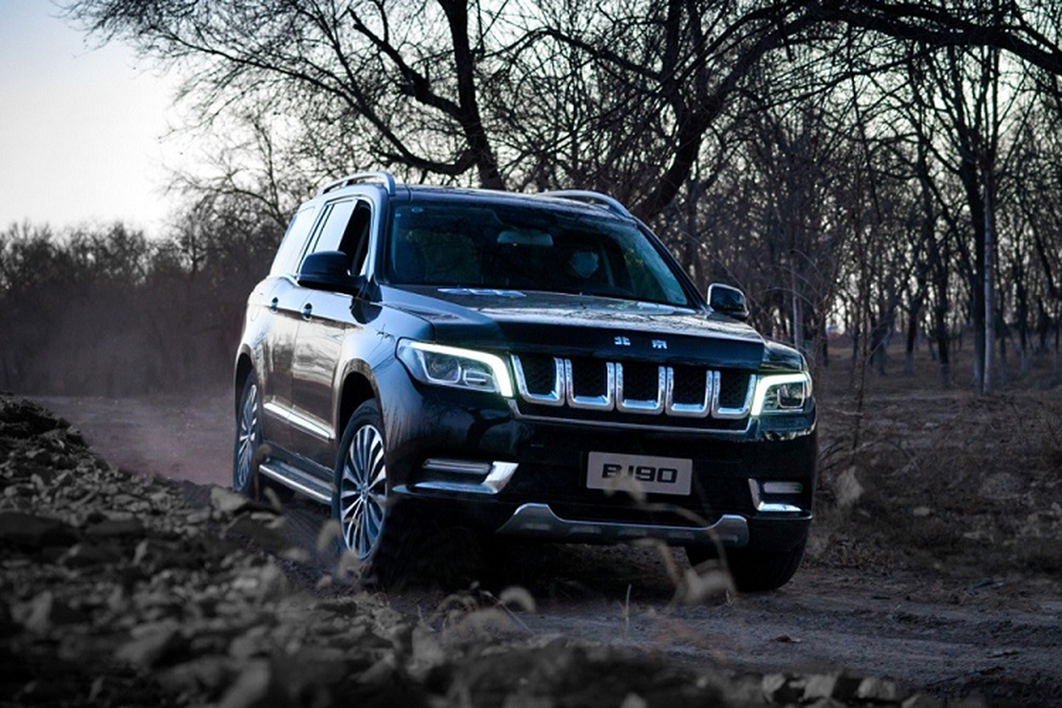 BAIC BJ90 2023 - xe SUV Tàu dùng khung gầm Đức đã bớt “ngáo giá“ - Hình 8 BAIC BJ90 2023 - xe SUV Tau dung khung gam Duc da bot “ngao gia“-Hinh-8