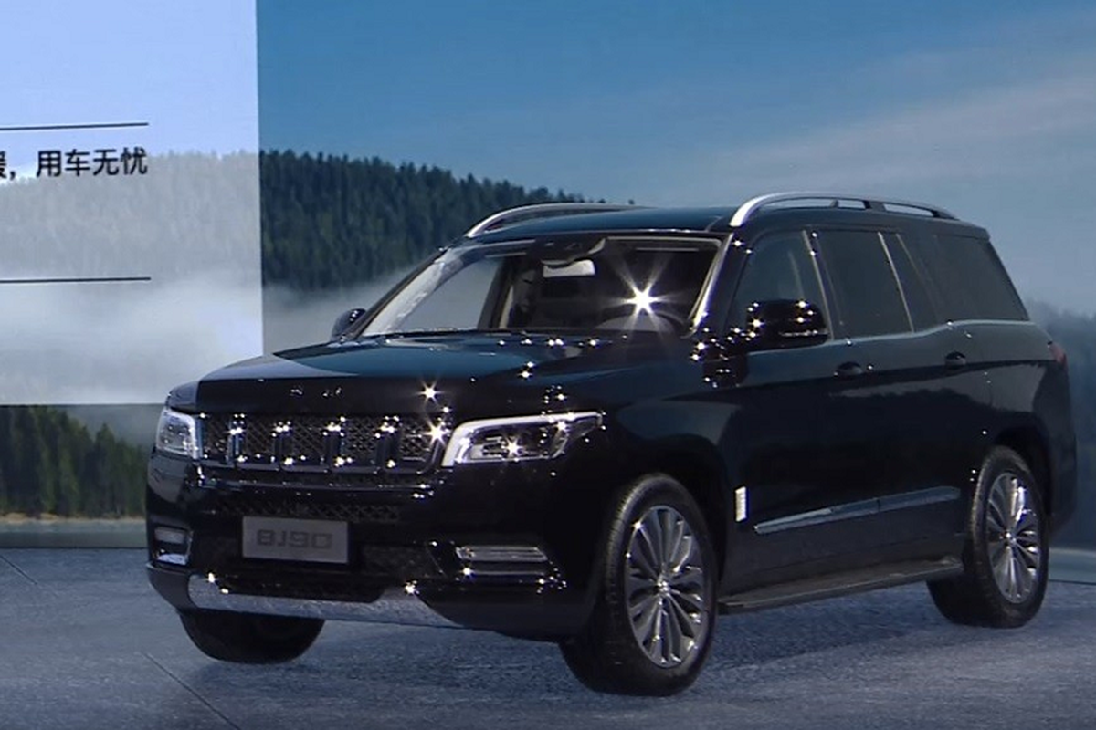 BAIC BJ90 2023 - xe SUV Tàu dùng khung gầm Đức đã bớt “ngáo giá“ BAIC BJ90 2023 - xe SUV Tau dung khung gam Duc da bot “ngao gia“