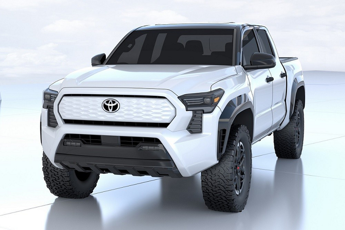 Venerable Toyota Tacoma 2024, the name for the Ford Ranger-Hinh-3