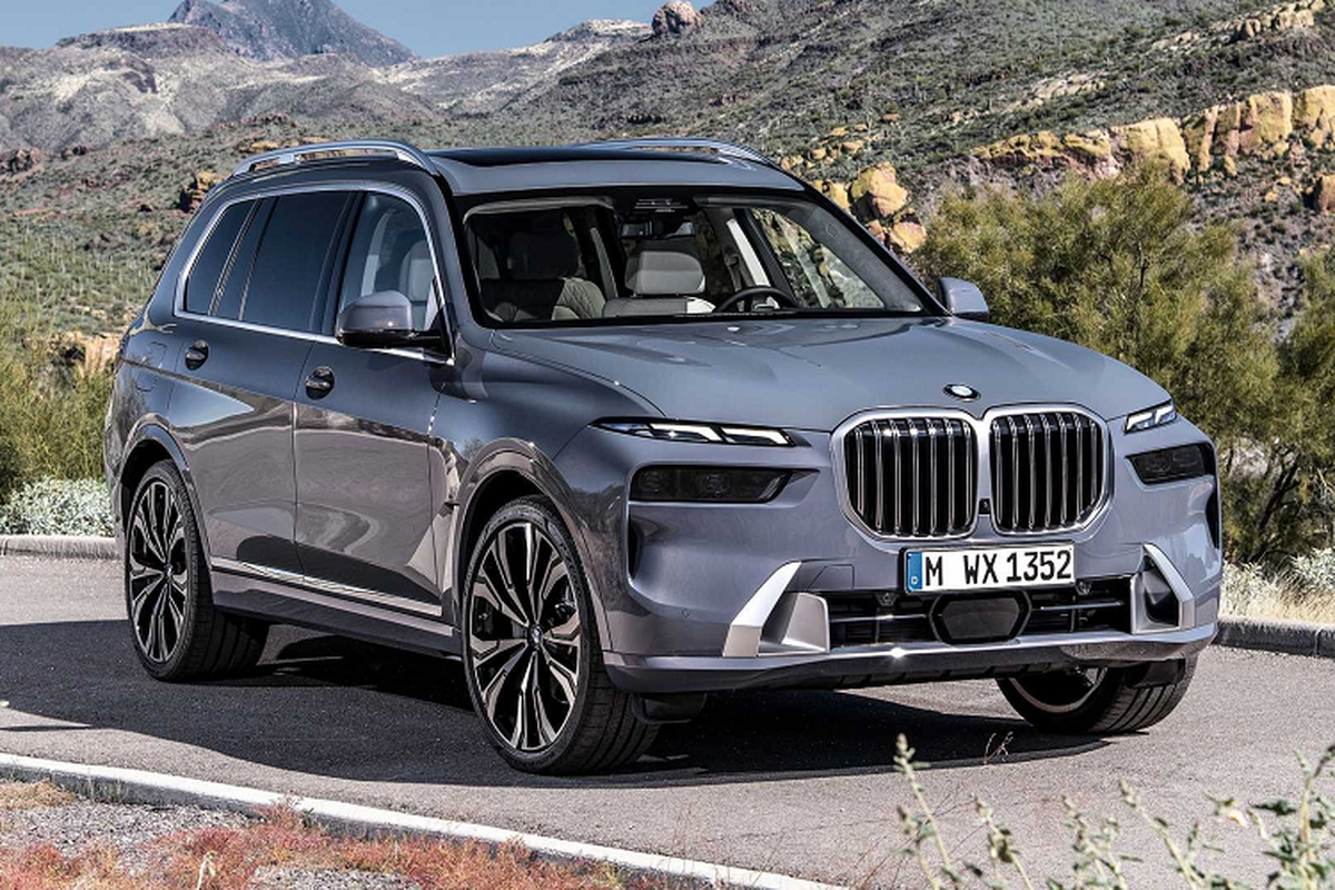 BMW X7 2023 tu 7.5 ty dong tai Viet Nam, 