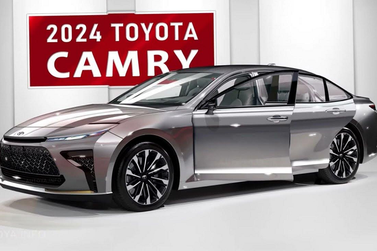 Toyota Camry 2024 is coming soon, continues to use gasoline and hybrid