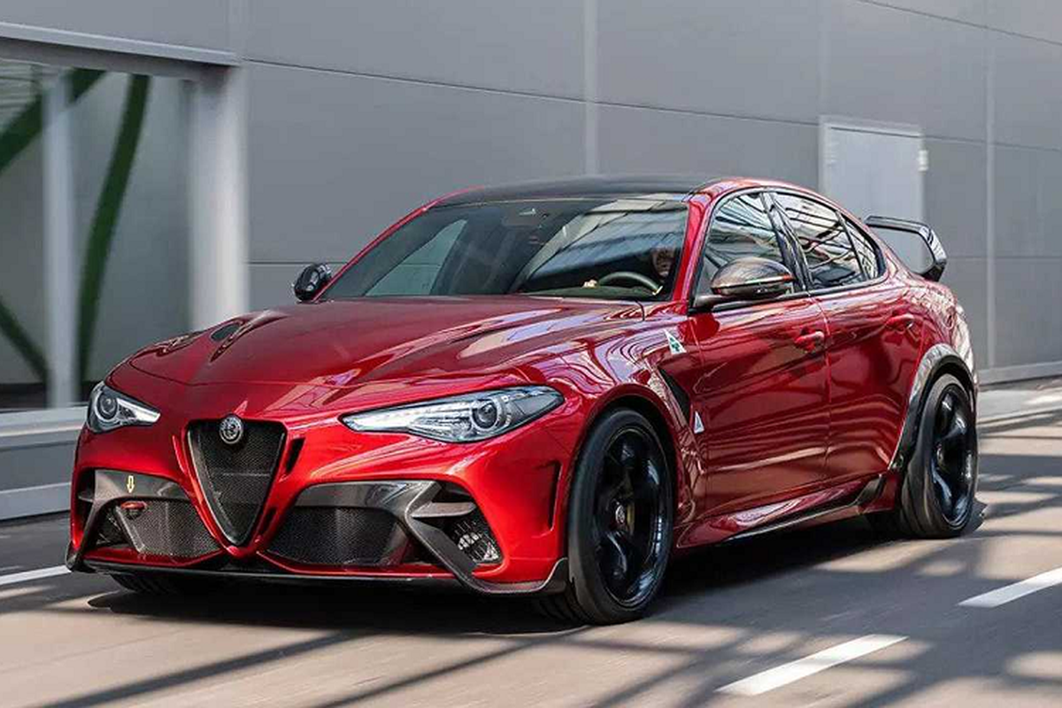 Alfa Romeo Giulia Quadrifoglio 1000 hp electric super car Archyde