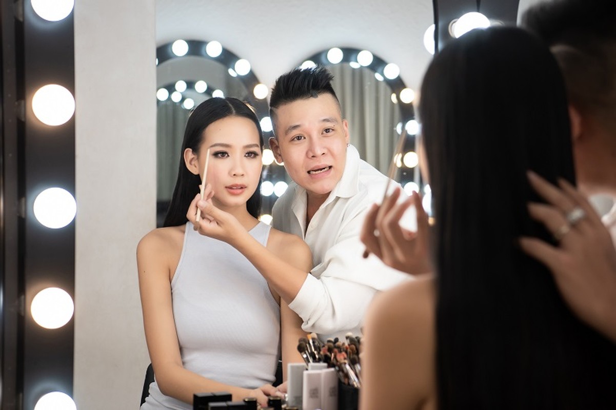 Bao Ngoc gap rut tap luyen chuan bi thi Miss Intercontinental 2022-Hinh-9