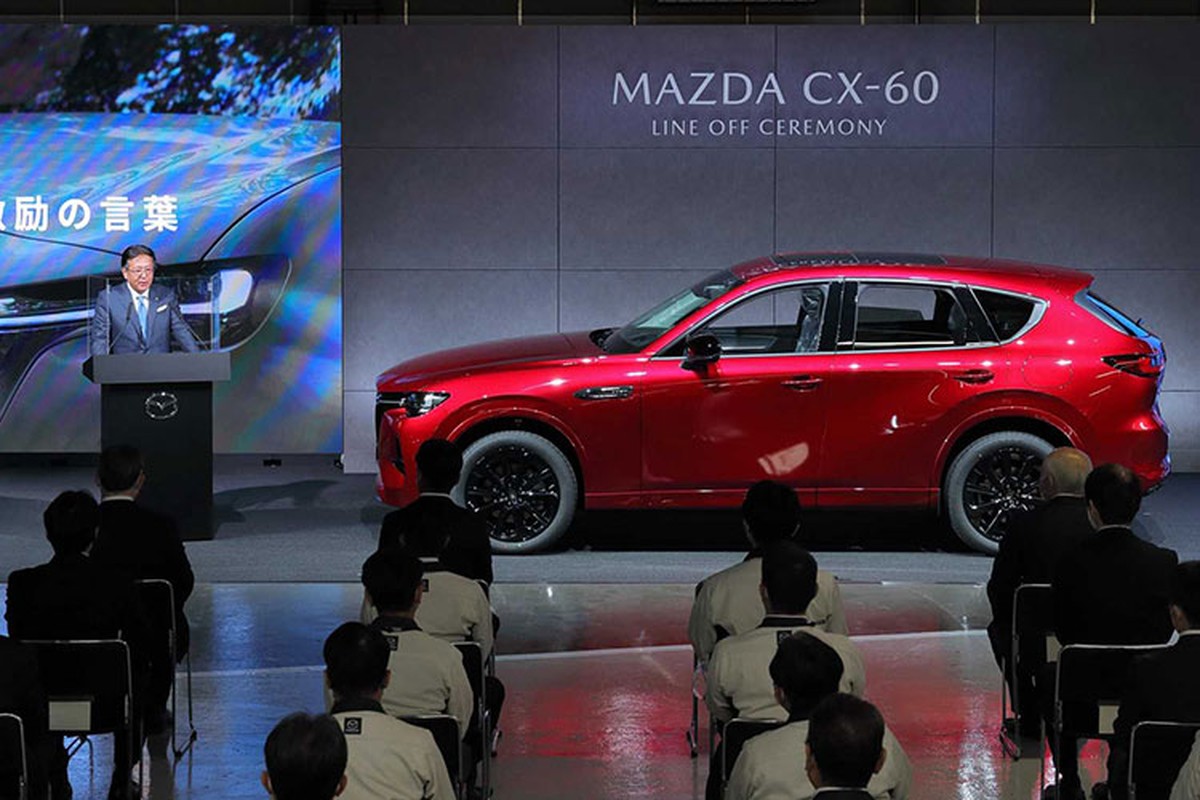 Mazda CX-60 2023 se ban ra tu 496 trieu den 1,03 ty dong